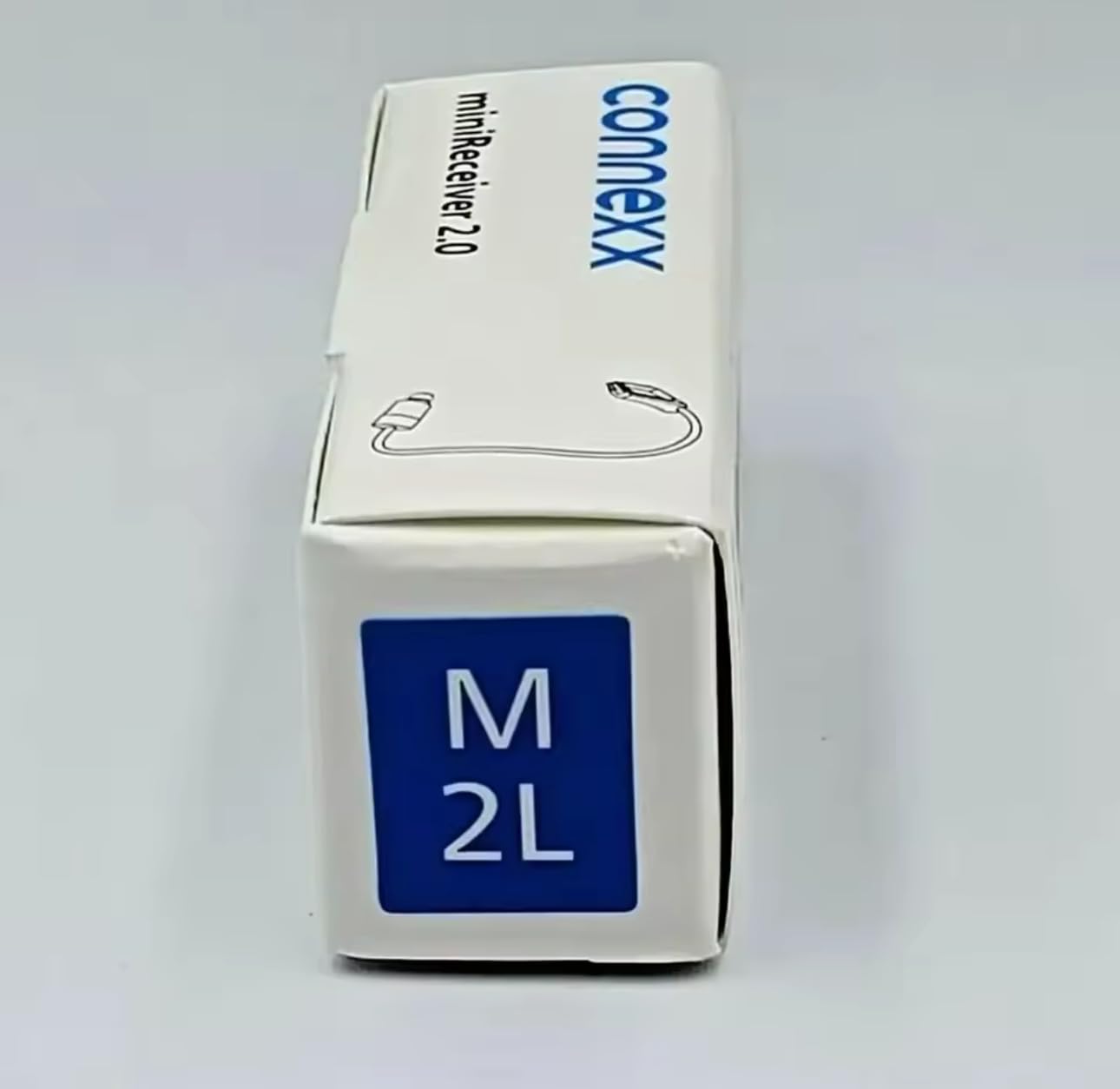 Wire Signia Hearing Aids miniReceiver 2.0 2M - Compatible with Siemens, Signia and Miracle-Ear Connexx Hearing Aid Supplies 1 PCS (Blue (Left))