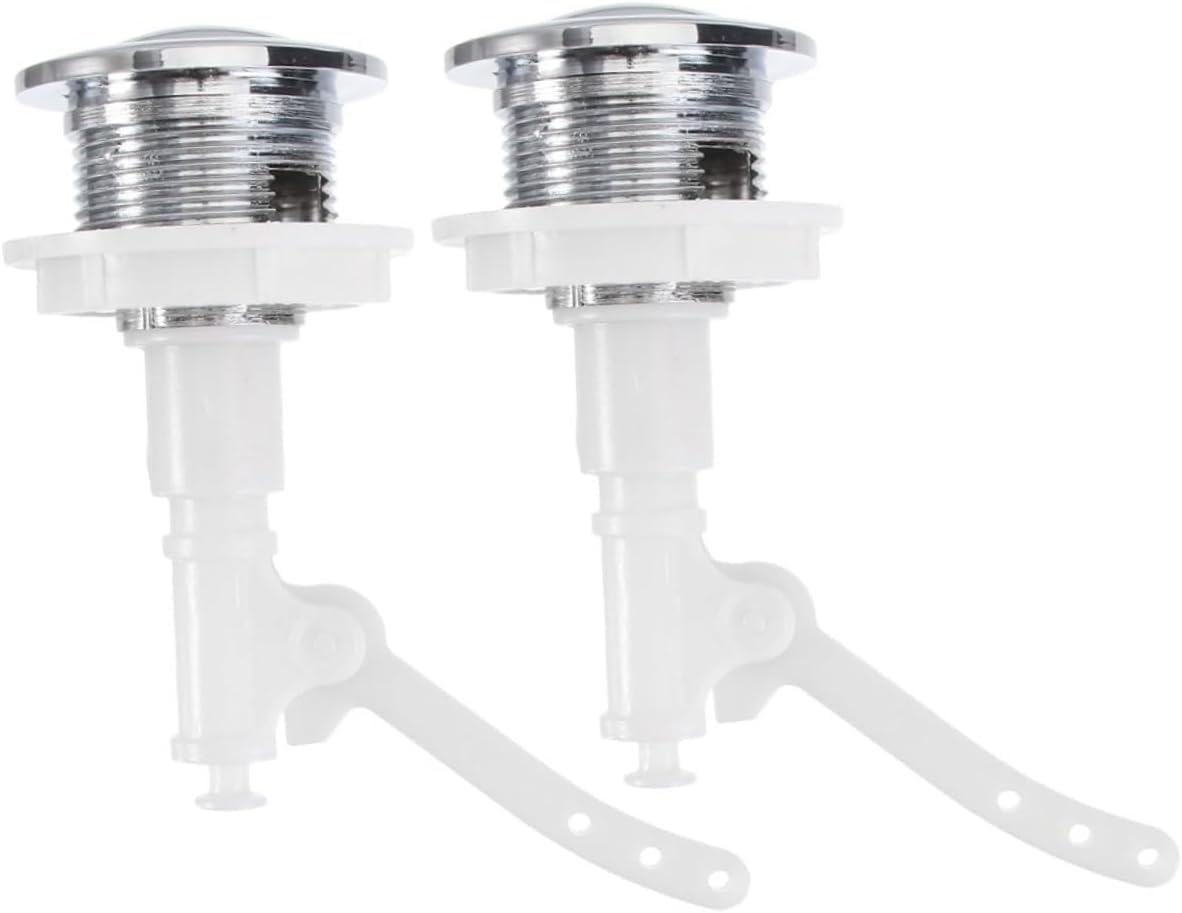 Cistern Flush Replacement,Toilet Flush Button,2pcs Toilet