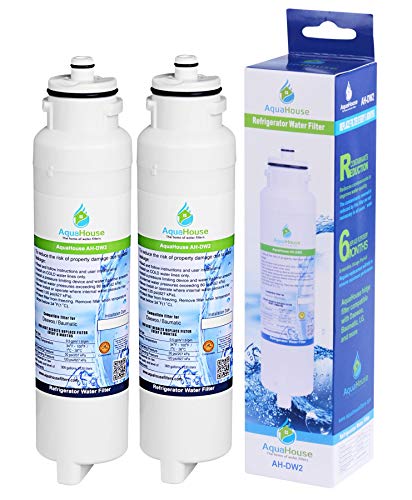 2x AquaHouse AH-DW2 Filtre compatible pour Daewoo Aqua Crystal DW2042FR-09 Filtre à eau, DW2042F-09, FRNY225D2V, FRNY22D2V, FRNY22D2W