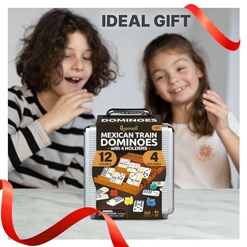 Queensell QS-MX Mexican Train Dominoes Set thumb #5