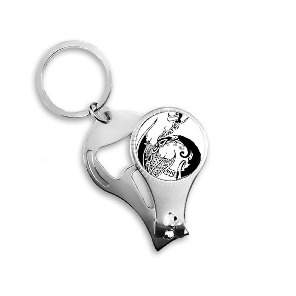 Loong dragon porte-clés multifonction résout vos urgences hygiène et bouteille