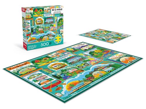 Ceaco - Tracy Flickinger - Camping Road Trip - 500 Larger Piece Jigsaw Puzzle by CEACO - Image 4