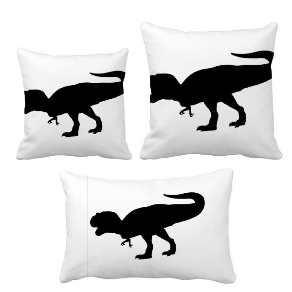 Housse de coussin dinosaure miniature décoration canapé salon design DIYthinker