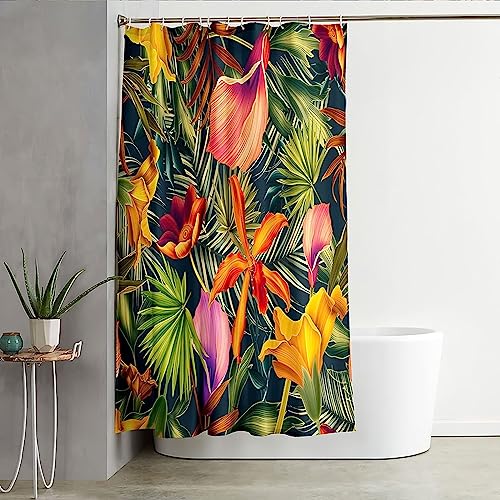 Rideau de douche multicolore imperméable polyester KnSam 300x200
