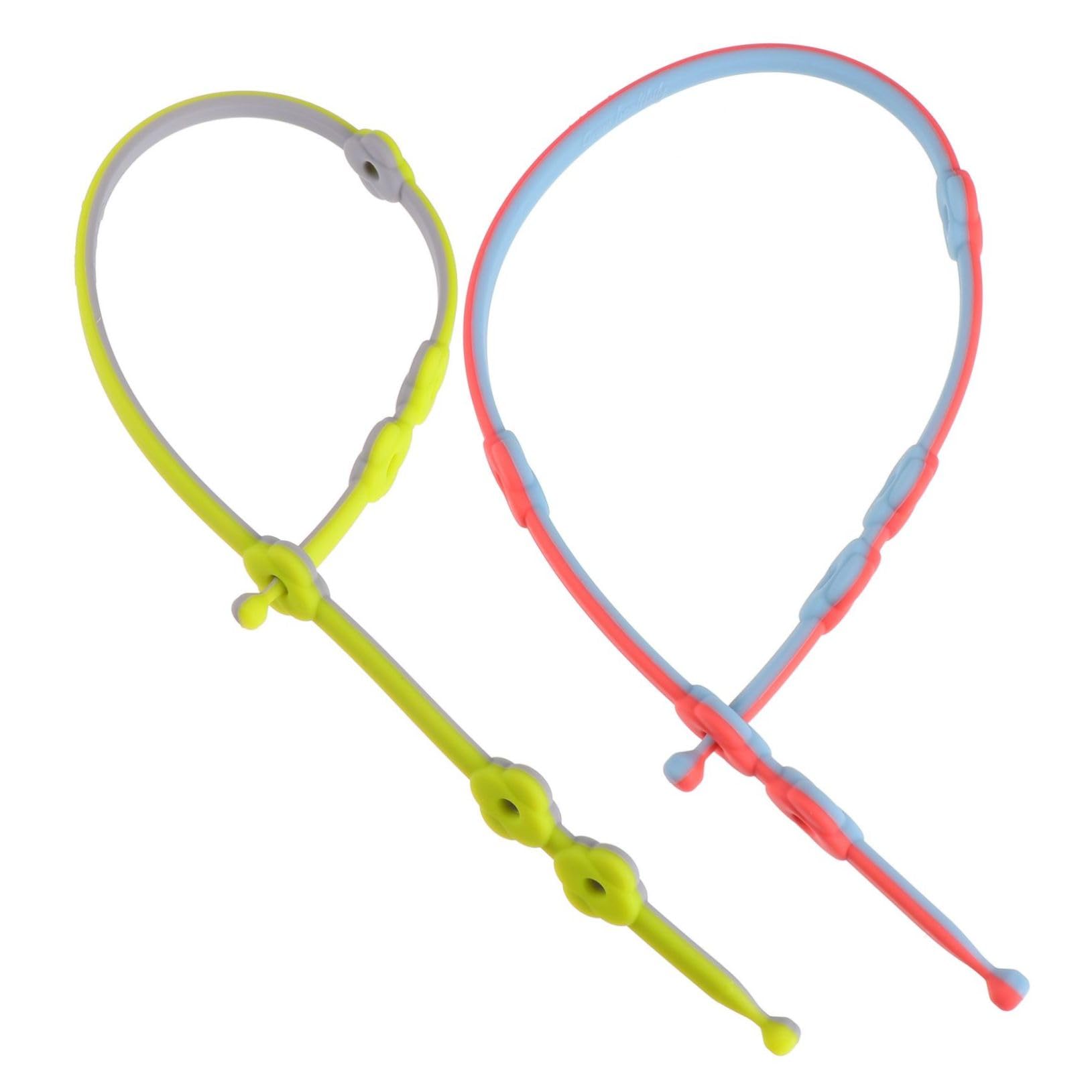 SUPVOX Silicone Pacifier Cord Straps Sturdy Soother Hanging Leash for Baby's Safety