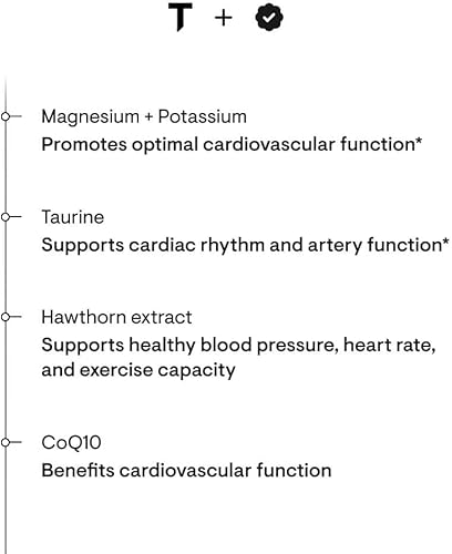 Miniatura 5 de Thorne Heart Health Complex - con CoQ10 y espino - Suplemento de coenzima Q10 con minerales aminoácidos y botánicos - 90 cápsulas