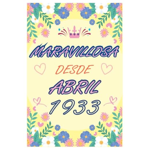 CUADERNO, MARAVILLOSA DESDE ABRIL 1933: Regalo de 90 cumpleaños para mujeres y hombres, ideas de 90 cumpleaños... un cumpleaños... divertido, cuaderno ... regalo de 90 cumpleaños para él/ella.