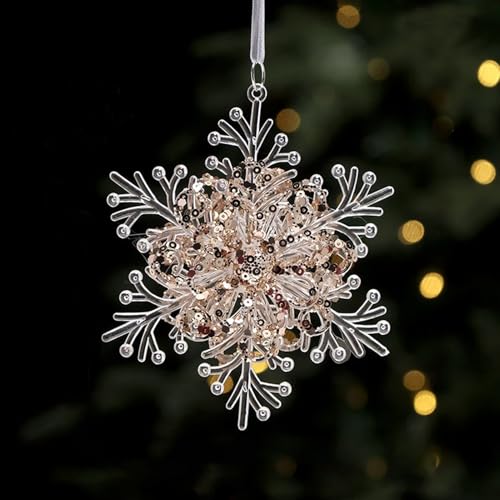 Dingfeiyu Weihnachtsbaumschmuck Acryl, Weihnachtsbaum Anhänger...