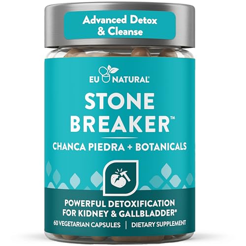 Chanca Piedra Stone Breaker - The Original Stone Breaking Formula with Celery Seed & Parsley - Supports Kidney, Gallbladder & Urinary Tract Cleansing to Help Flush Impurities - 60 Vegetarian Capsules