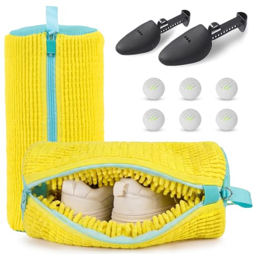 Shoe Washing Bag 2Pcs with Care Kit