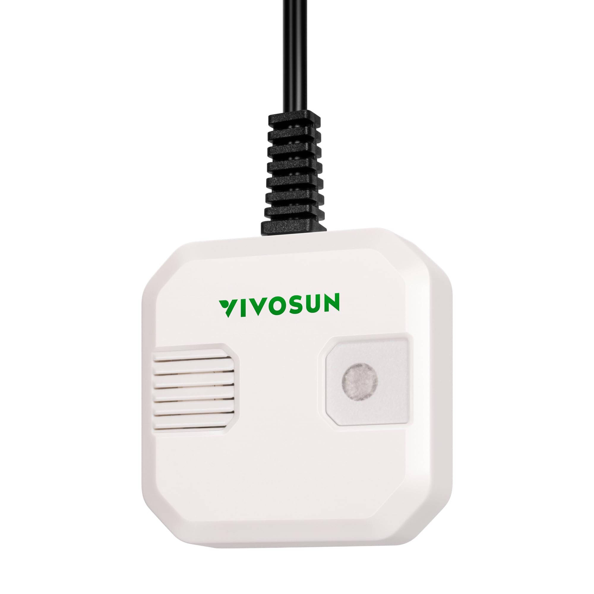 VIVOSUN 4-in-1 Sensor für Temperatur, Luftfeuchtigkeit, CO2 und Licht | VPD Monitoring, hohe Genauigkeit, kompatibel mit GrowHub E42A+ für Growzelt & Indoor Pflanzen