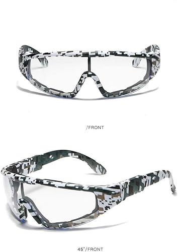 Miniatura 3 de Dplus 5 lentes deportivos para exteriores, lentes de sol polarizados, motocross, ATV, motocross, anti-UV, ajustables, para montar en todo terreno,