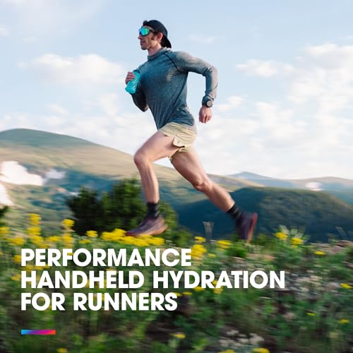 HydraPak SkyFlask Speed - Collapsible Handheld Running Water Bottle (350ml, 500ml, 500ml Insulated) - Adjustable Strap, Lightweight, Spill-Proof Cap | Collapsible, Handheld, Running, Adjustable Strap, Lightweight, Spill-Proof Cap - Image 4