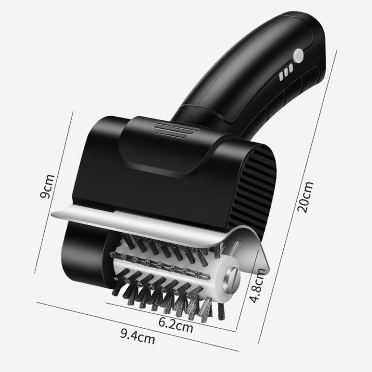 Qianly Cepillo Eléctrico para Parrilla, Práctico Cepillo Limpiador para Barbacoa, Ideal para Planchas de Jardín Y Picnic.