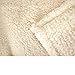 PAVILIA Sherpa Throw Blanket for Couch Sofa, Cream Beige Fluffy Warm Plush Blanket for Bed, Cozy Super Soft Lightweight Throw, Fuzzy Decorative Blanket, All Season Home, 50x60