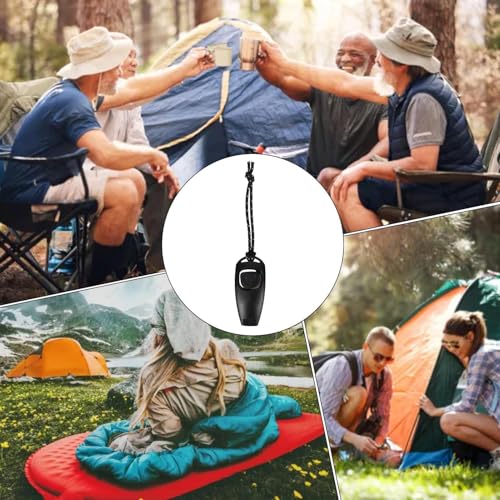 Outdoor Mountaineering Whistle - Training Clicker Equipment | Lightweight Survival Loud Defense Whistles | Waterproof Sports Supplies, Multifunctional Sports Accessories, Training Equipment - Image 2