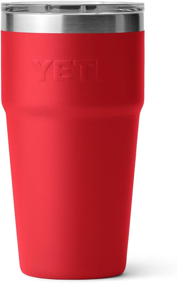 YETI Rambler 20 oz Stackable Tumbler, Stainless Steel, Vacuum Insulated with MagSlider Lid