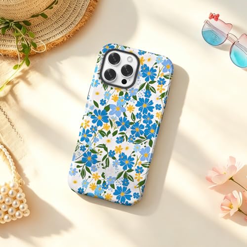 Turenature Compatible with iPhone 15 PRO MAX Case Cute Floral Print-Style-4 - image 7