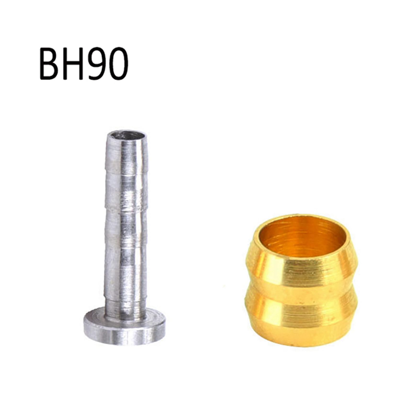 Bloepum 2X Bicycle Olive Mountain Bike Hydraulic Disc Brake Oil Needle BH90 for Brake Oil Hose