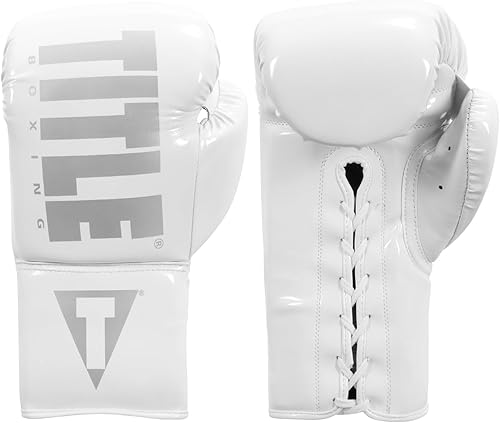 TITLE Boxing Inferno Intensity Guantes de entrenamiento de encaje - MMA, kickboxing, saco de boxeo, sparring - 14, 16, 18 onzas