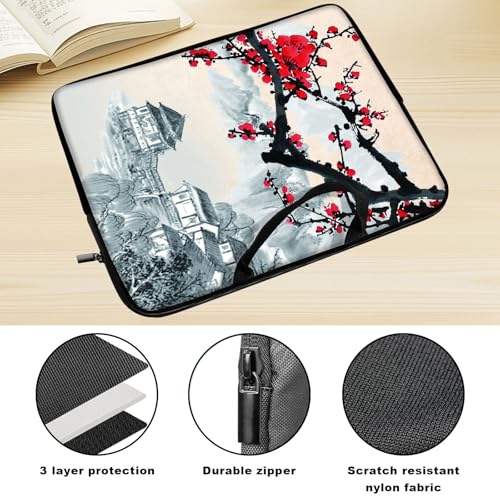 Funda para laptop 17 pulgadas con asa y protección miniatura 4