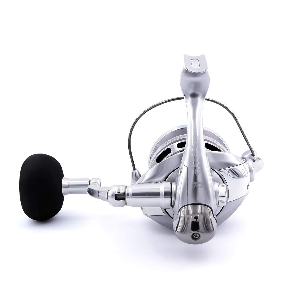 TiCA Talisman, Tg 8000H 5.4 Single Spool Fishing Reel, Grey, Gear