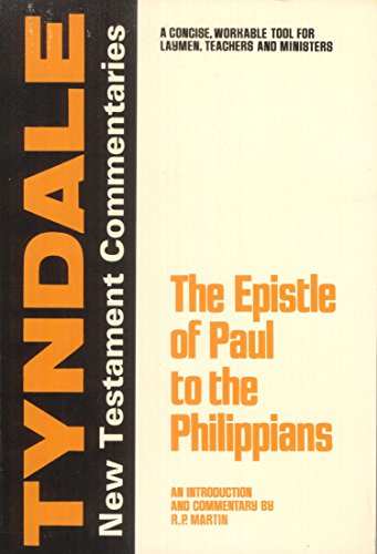 The Epistle of Paul to the Philippians: An Intr... 0802814107 Book Cover