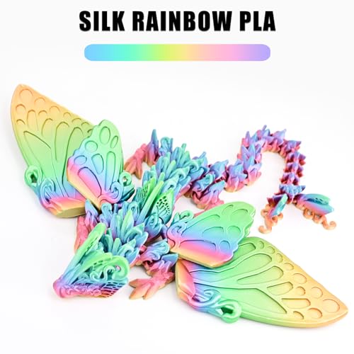 Image of OVV3D Rainbow PLA Filament 1.75mm, PLA Silk PLA 3D Printer Filament Multicolor Silk Color Change Rainbow PLA Filament with Purple Pink Yellow Green Blue, 3D Printing Filament 3D Filament, 1kg