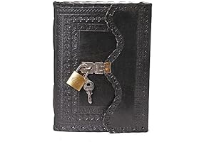 Boys' Leatherbound Lockable Journal