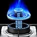 Gas Stov Built-inGas hob|Cooking Zones Stove|Three-Ring Burner |High Temperature Explosion-Proof Panel |5.2KW|Easy to Clean Compatible with All Cookware （Black [Energy Class A] (Color : NG) (Lpg )