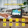 National Geographic Estación meteorológica radiocontrolada con sensor exterior con WLAN, centro meteorológico a color con sensor profesional 7 en 1 para viento, humedad, temperatura, precipitaciones, nivel de radiación ultravioleta e intensidad de la luz #4