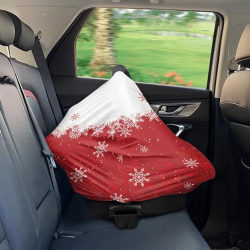 Image of Snowman Nursing Breastfeeding Covers Multipurpose Infant Seat Cover Canopy Christmas Decorations Outdoor,High Chair /Stroller Covers /Stroller