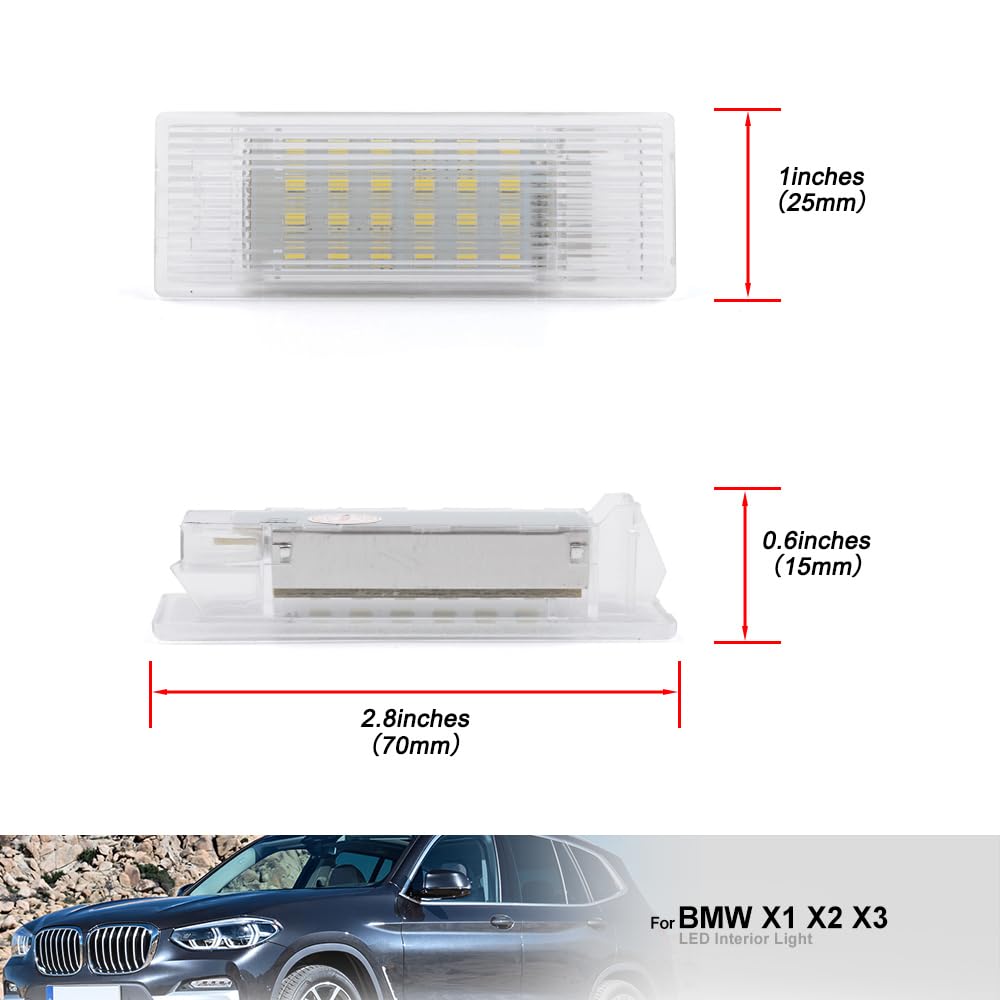 BMW Fußraumbeleuchtung LED Modul - X1 E84 X5 E70 X6 E71 - Z4 E86
