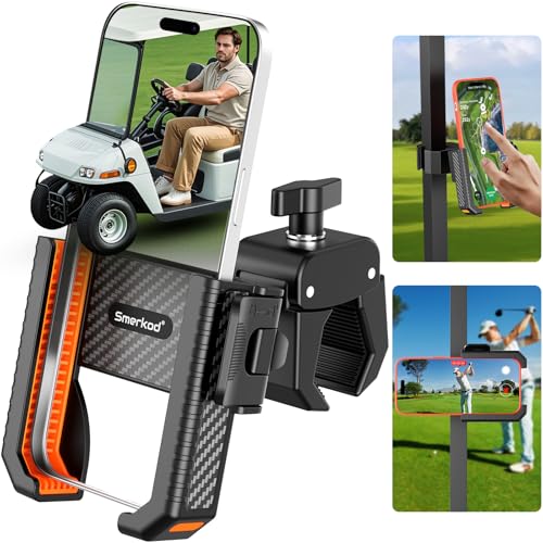 Smerkod Golf Cart Phone Holder