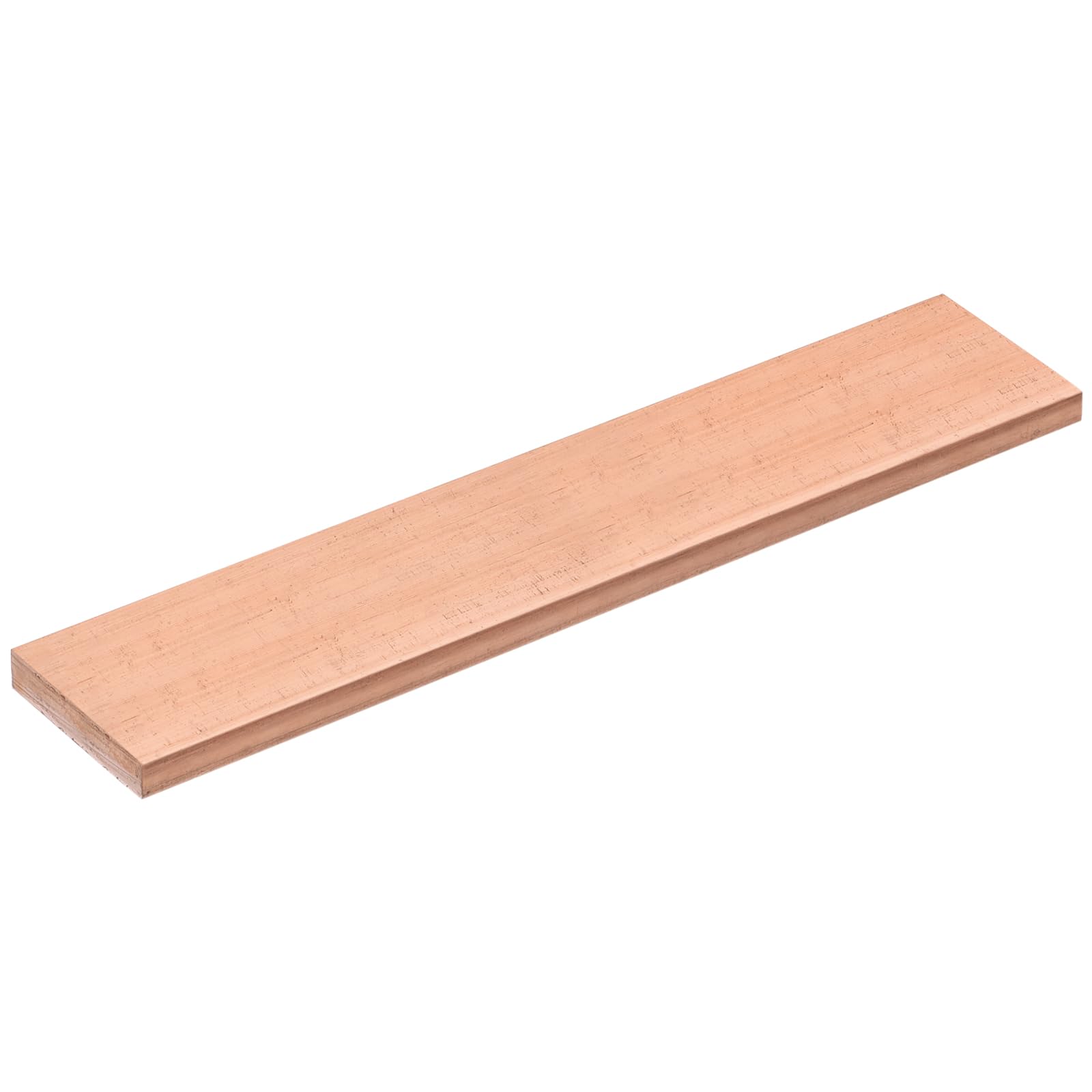 Copper Bus Bar 6mm X 100mm X 39.37 Inch / 1000mm, 1Pcs C110 Pure Cu Copper Flat Buss Bar Stock