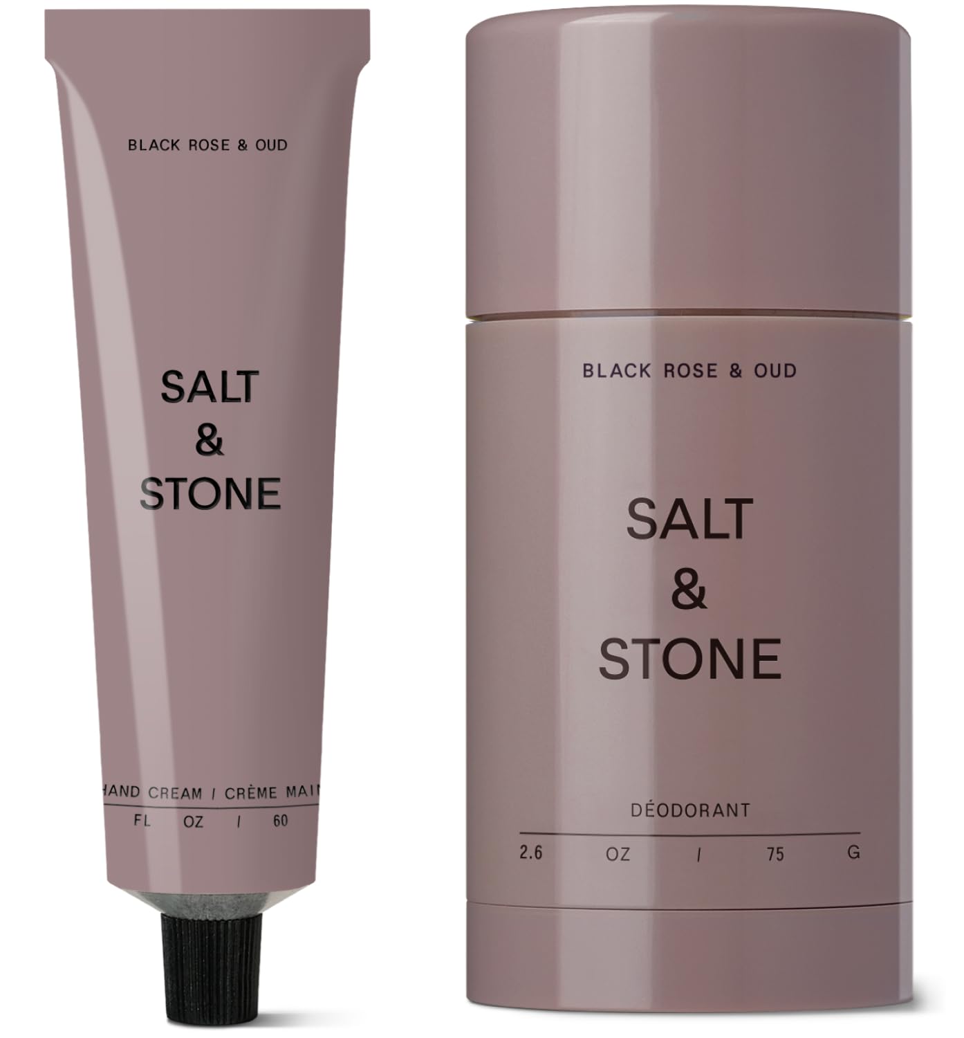 Amazon.com : Salt & Stone Deodorant + Hand Cream | Black Rose