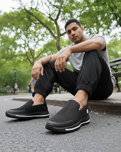 Image of Bacca Bucci Men Pull On Walking Shoes