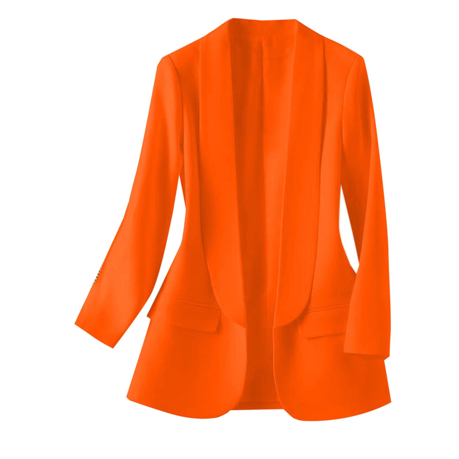 Women Business Casual Blazer Jacket Shawl Collar Long Sleeve Blazers Coat Slim Fit Work Office Outerwear Suit Jacket