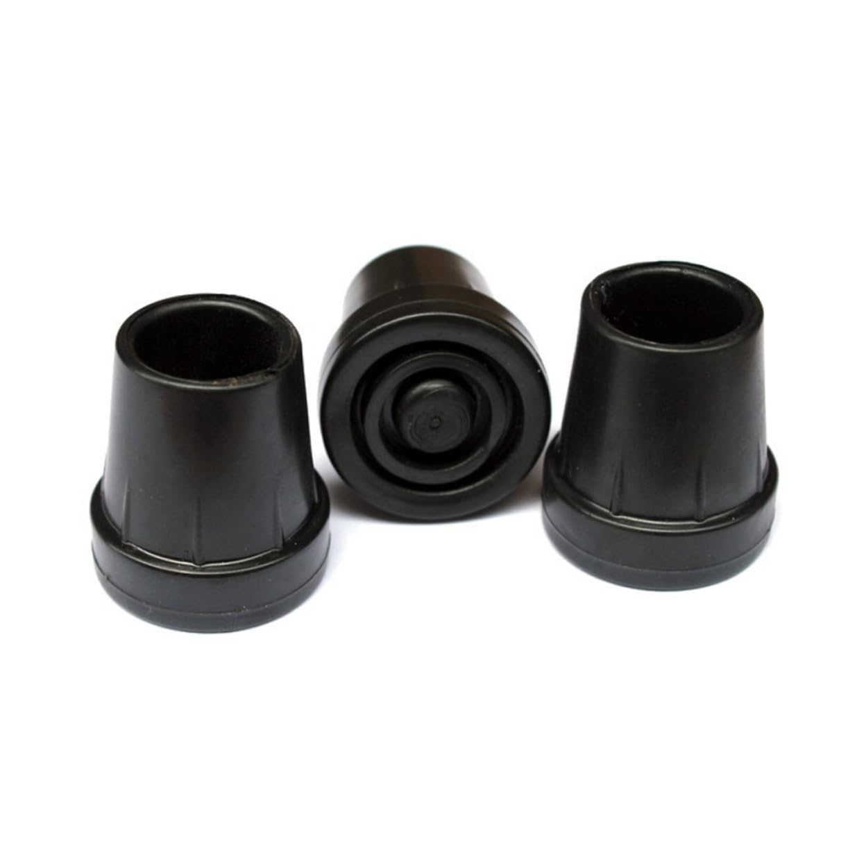 NOLITOY 10pcs Walking Cane Tips Cane Tips Cane Tip Protector Black Crutch Tips