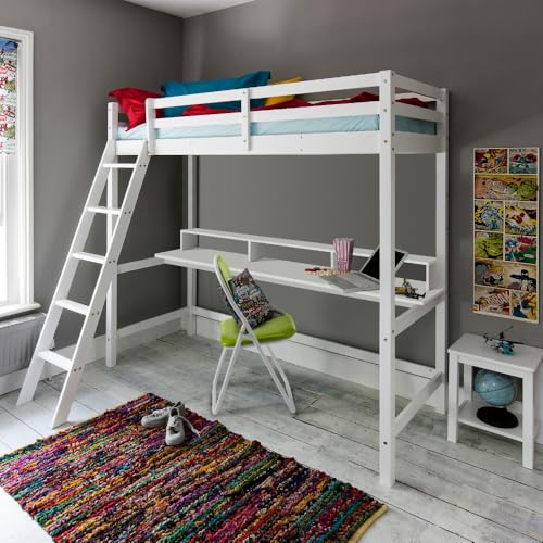 Noa and Nani Thomas High Sleeper Cabin Bed with Thea Desk in