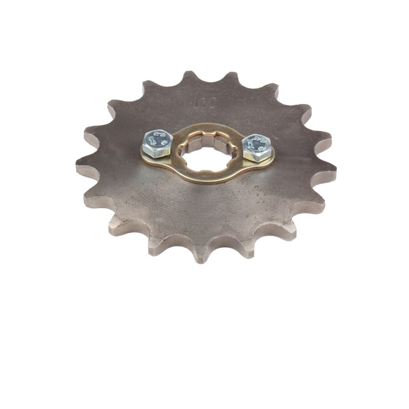 NKURTPC Motorcycle Sprocket 520# Chain 20mm 10T - 23T Front Engine Sprocket For 150 200 250cc ATV Quad Dirt Bike Motorcycle(17T)