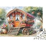 recherche roulotte gitane d'occasion 🌸【Vintage Caravan Art Puzzles de haute qualité】 : nous sommes fiers de dire que tous nos puzzles sont produits en utilisant une technique de découpe de précision pour une finition semblable à celle d'une affiche. Cela garantit que votre puzzle terminé semble lisse et homogène, pour un résultat dont vous pouvez être fier.