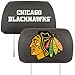 FANMATS NHL Chicago Blackhawks Polyester Head Rest Cover