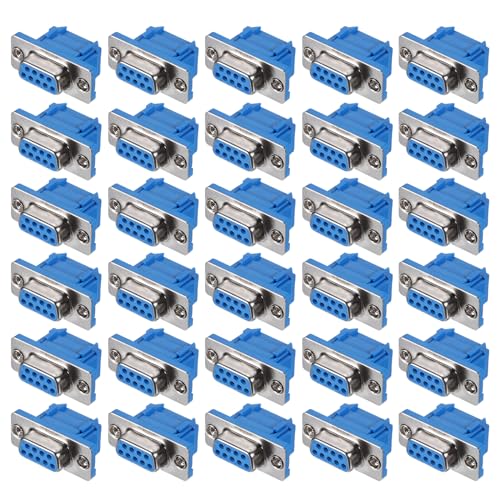 Connecteur D-sub DB9 femelle uxcell lot de 30 borniers port série pour équipement CNC