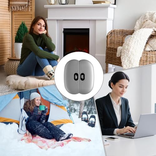 Chauffe-mains rechargeable doté d'un système de chauffage rapide double face