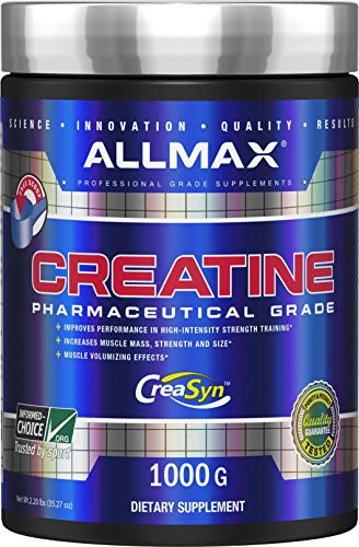 ALLMAX Creatine Monohydrate Powder Micronized Unflavored 1000 g