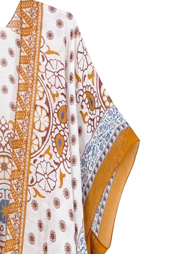 Image of Moss Rose Women Summer Bikini Kimono Bathing Suit Cover Ups for Swimwear