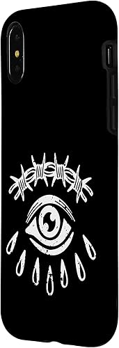 Miniatura 5 de iPhone 13 alambre de púas ojo gótico grunge punk alternativa tatuaje flash caso