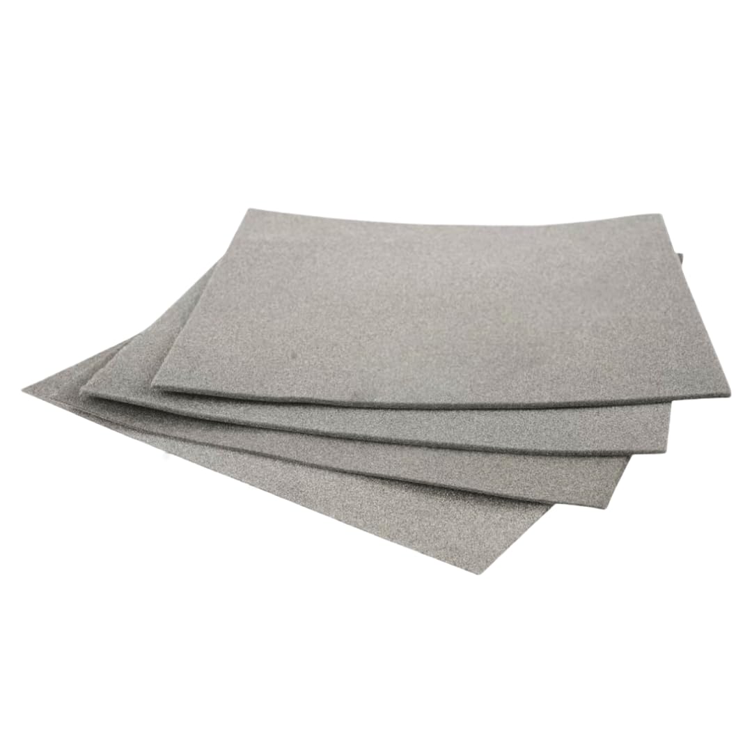 LEINZZO Metallic Conductive Sponge Sheet, Single Side Adhesive EMI, Electromagnetic Interference Shielding ESD, Anti-Static Conductivity Foam Sponge Sheet (1, W*L=200 * 300mm, 8mm Thickness)