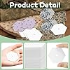 Neworkg 1000 PCS Paper Piecing 1", Hexagon Quilting Templates for DIY Patchwork Crafts and Sewing Supplies #2